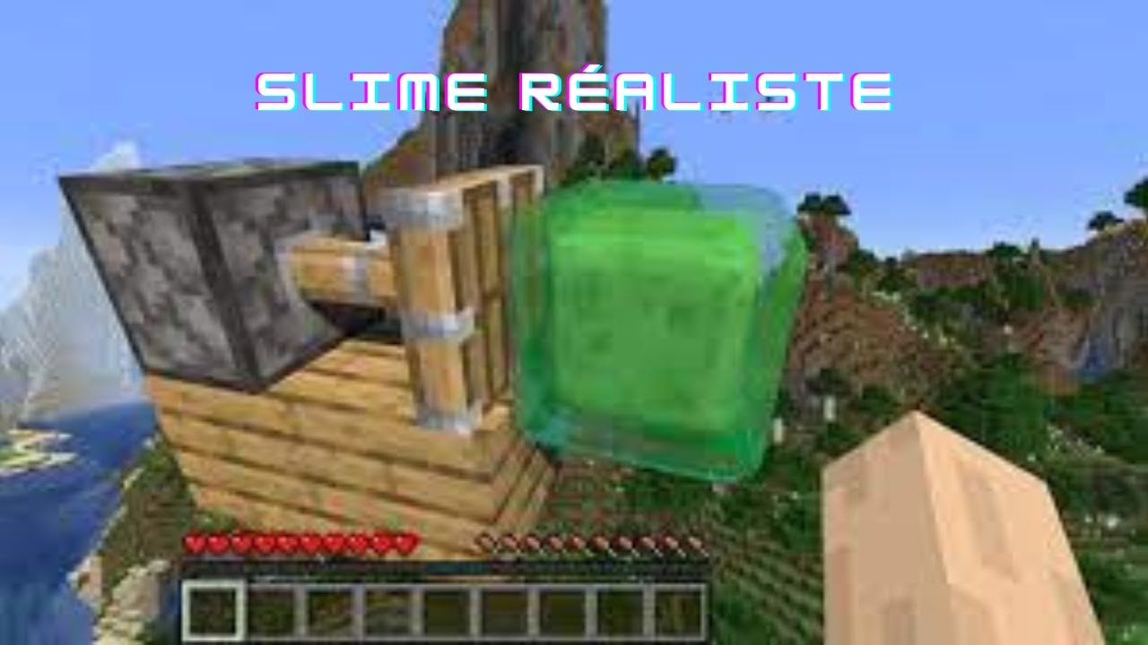 Du slime réaliste dans Minecraft - YouTube