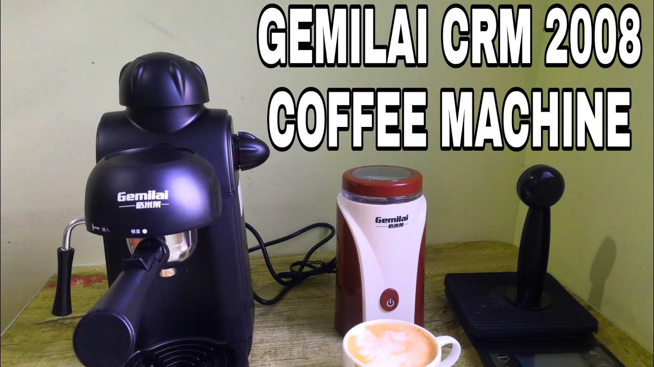 Unboxing Gemilai CRM 2008 Coffee 