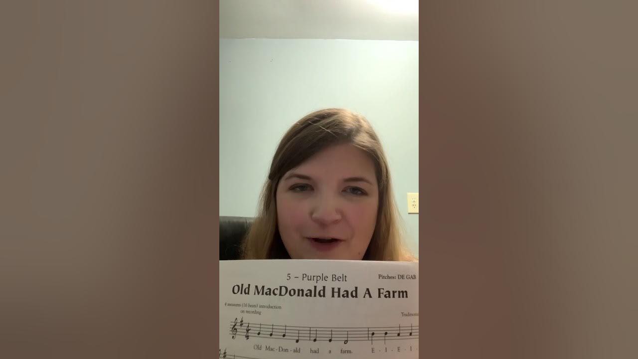 Old MacDonald Had a Farm (Recorder Karate Book 1, Song 5) YouTube