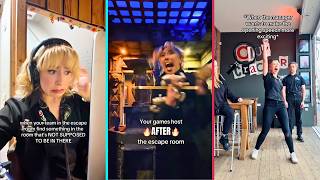escape room tiktoks that make ME feel like the smart one