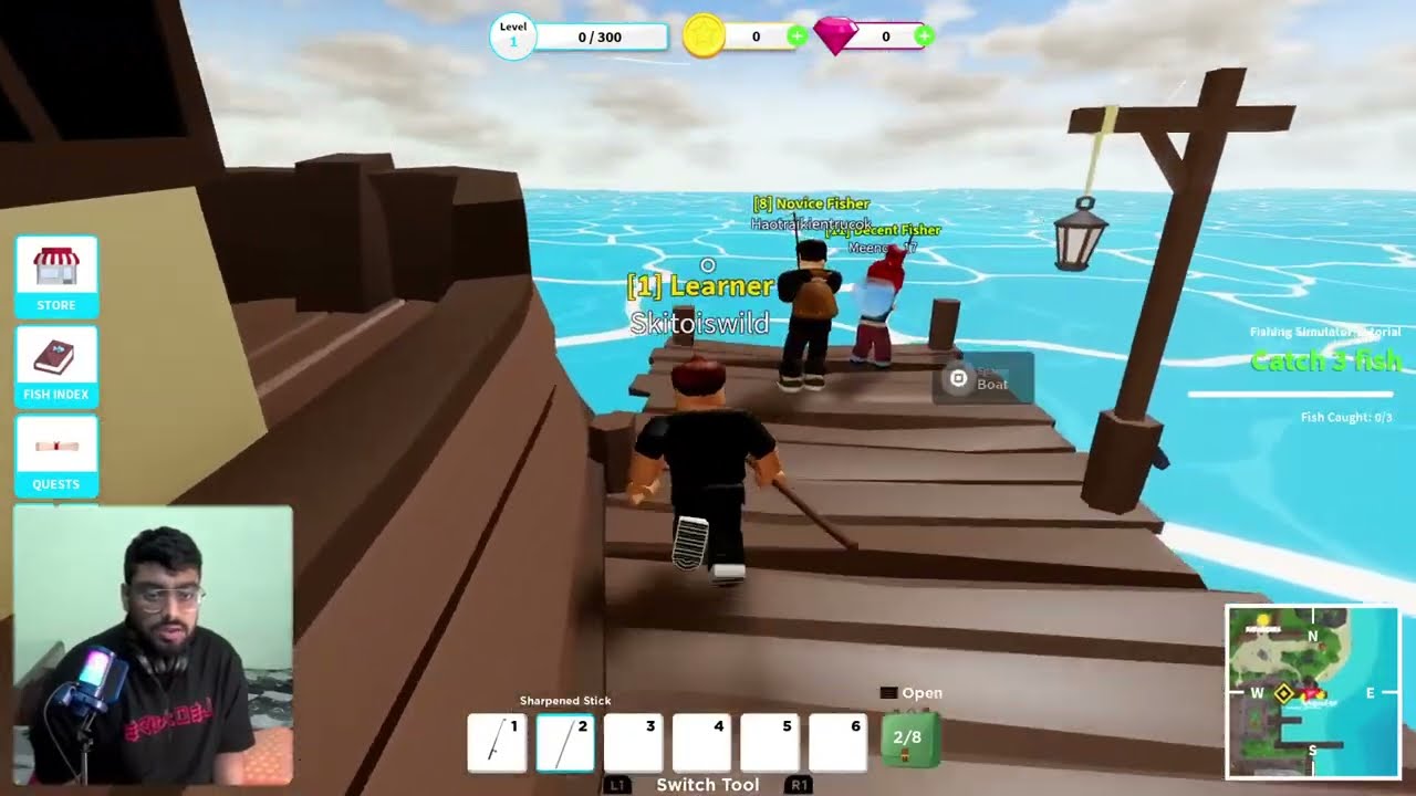 Do not harm animals - fishing simulator