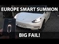 Model 3 Smart Summon in Norway