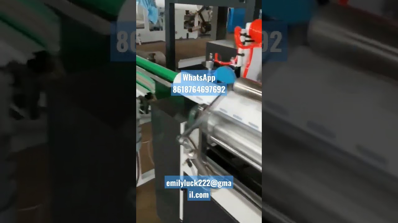 whole line of automatic baber salon shop neck tissue paper stirp making machine