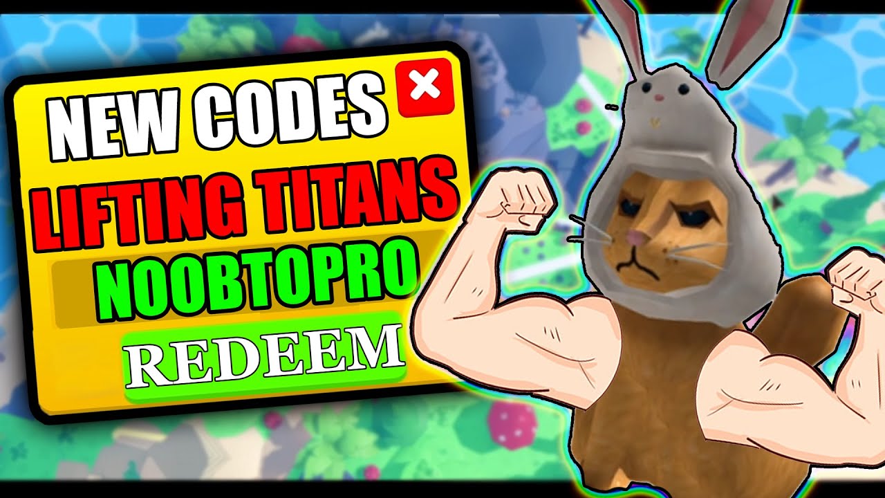  CODE NEW CODES Lifting Titans Event Noob To Pro Roblox Pets 2021 Simulator YouTube