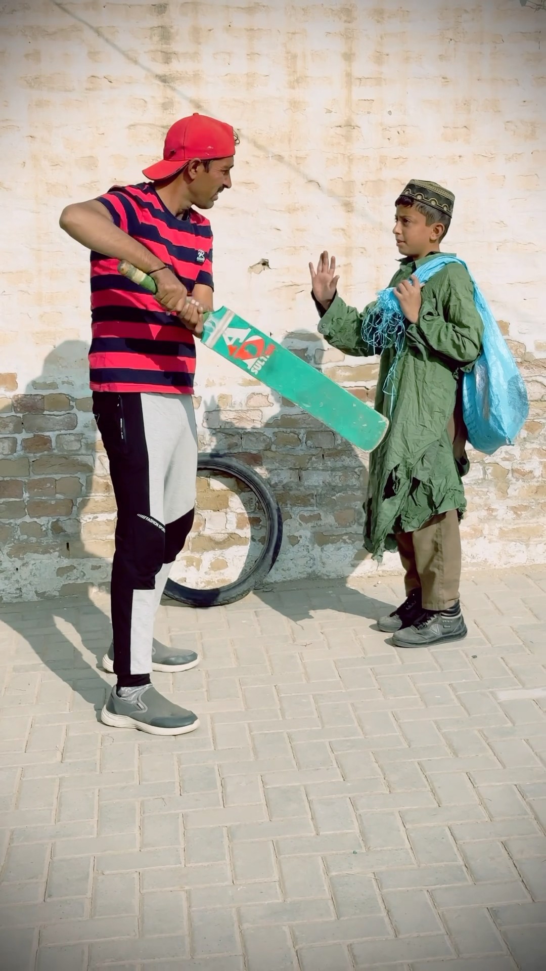 garib aur cricket ???