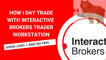 How I day trade using IB Trader Workstation (TWS) Mosaic in Canada