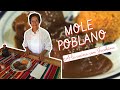 COMO HACER MOLE TRADICIONAL POBLANO | ARROZ ROJO | CREMA DE PLATANO