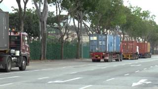 TRUCKS IN SINGAPORE FEB 2014