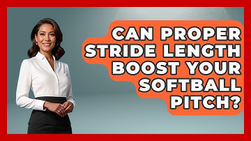 Can Proper Stride Length Boost Your Softball Pitch? - Softball Basics and Beyond