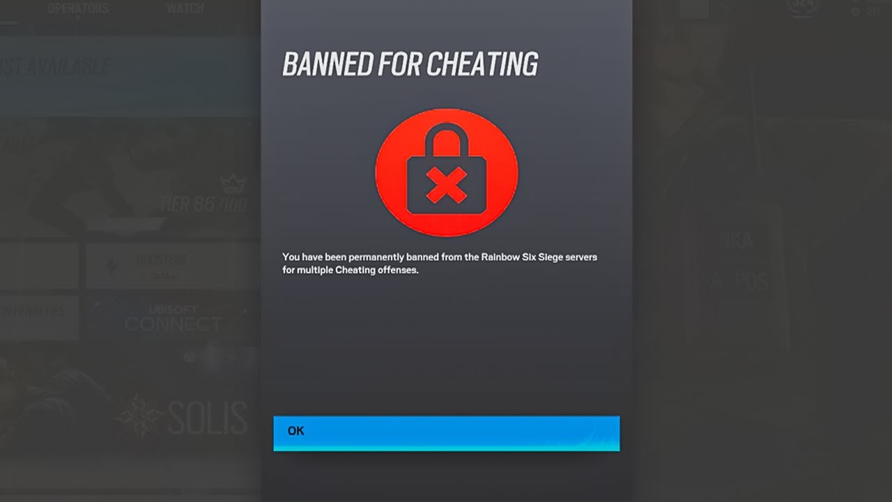 I got banned (seriously)