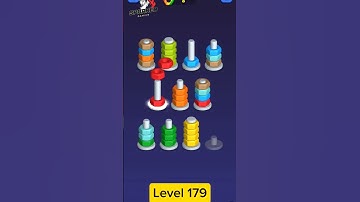 nut sort level 179 impossible puzzles to solve #games