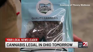 Starting Tuesday, approved dispensaries in Ohio will have the option to sell recreational marijua...