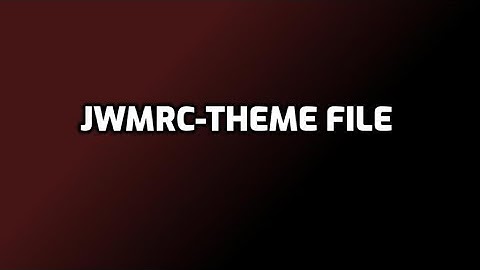 jwmrc theme file: configuration guide