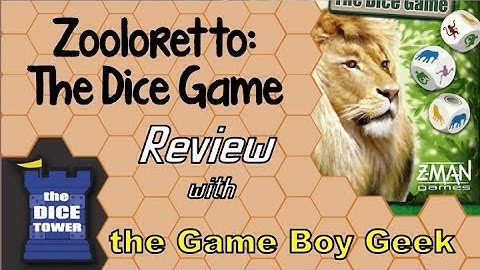 Zooloretto Dice Review - with the Game Boy Geek