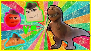 meme Gegagedigedagedago vs Dinozavr!