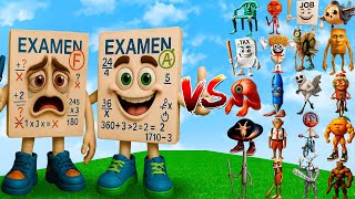 BROS EXAMEN vs All NEW brainrot Bosses | Minecraft Mob Battle