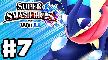 Super Smash Bros. Wii U - Gameplay Walkthrough Part 7 - Greninja! (Nintendo Wii U Gameplay)