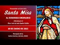 Santa Misa 4o Domingo Ordinario, con el Padre José 09:00 hrs.