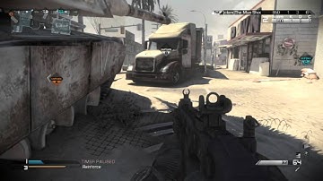 COD Ghosts - Capture clutch on reinforce game mode.