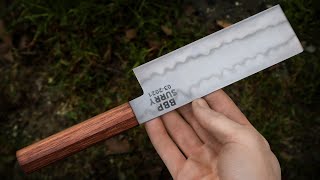 Knifemaking | Differentially Hardened Nakiri