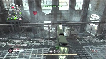 Crazy 720 Top spin ladder stall no scope! COD4