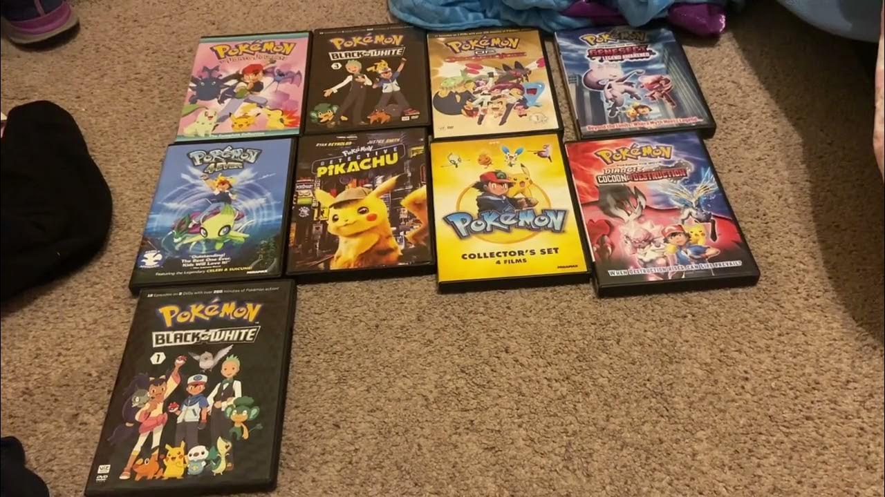 My Pokémon Dvd Collection Youtube