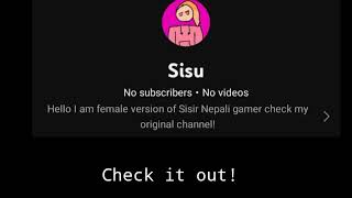 My new channel out!