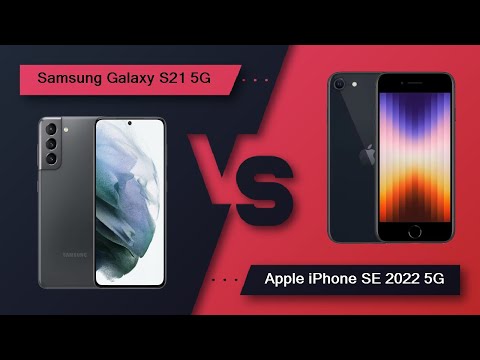 Samsung Galaxy S21 5G Vs Apple iPhone SE 2022 5G - Full Comparison [Full  Specifications] - YouTube