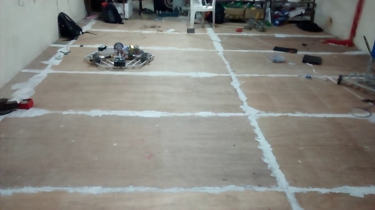 MITCOE Robocon 2015 - 3 wheel Omni drive - YouTube