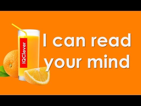 I Can Read Your Mind You will knock your head