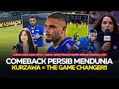 hope188 x DEPO138 - VIRAL DI PRANCIS LAGI❗Begini Respon Media Liga Prancis & Bobotoh Saat KURZAWA Cetak Assist Gila