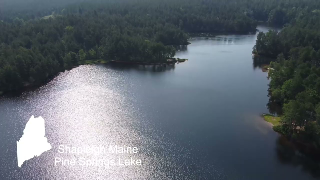 Pine Springs Lake in Shapleigh Maine YouTube