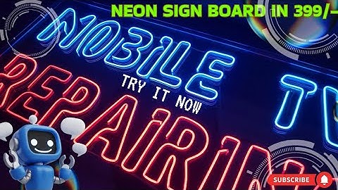 DIY // How to make a Neon Sign | A Beginner to Pro Tutorial @TheSINGHCREATION