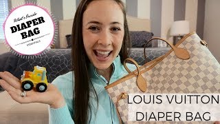 Carry Your LV Neverfull MM or GM as a Diaper Bag – ToteSavvy