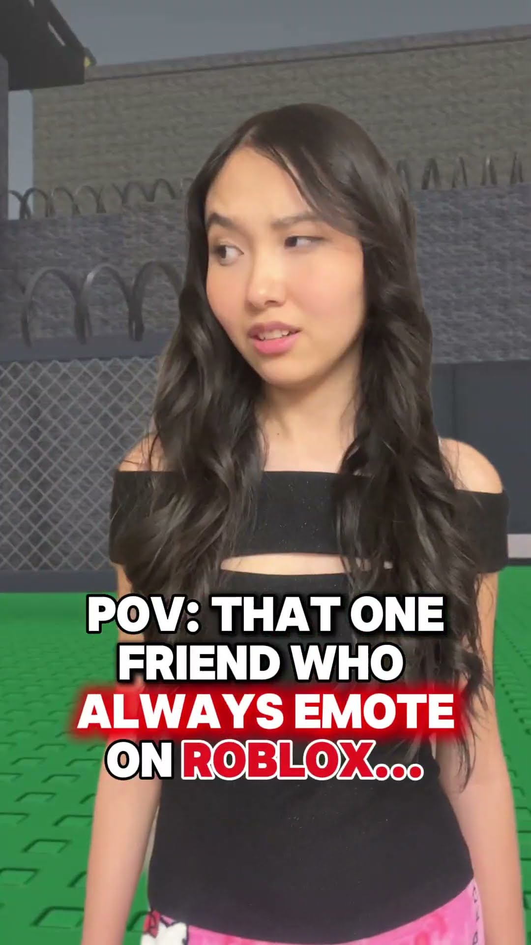 POV: That one friend who always EMOTE on Roblox.. IB: @Lanaslifeee #roblox #robloxshorts