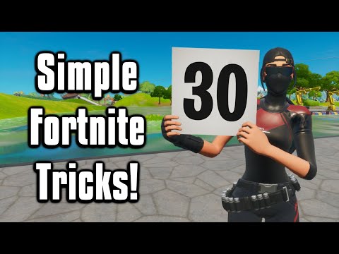 30 Simple Tips & Tricks Everyone Must Know! - Fortnite Battle Royale