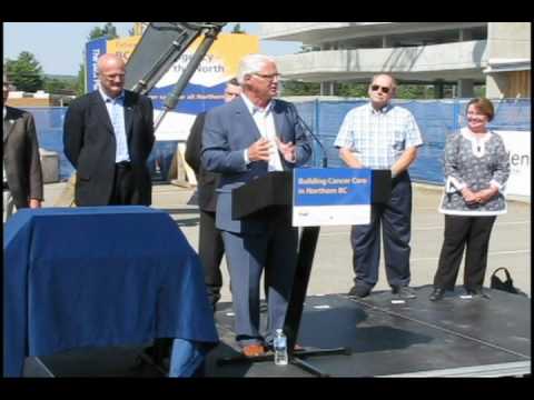 Ground-breaking ceremony for new Northern Cancer C...