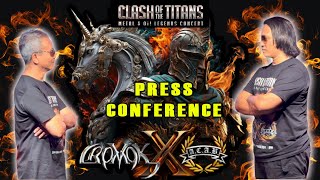 A.C.A.B. x CROMOK - Clash of the TITANS Concert (Press Conference)