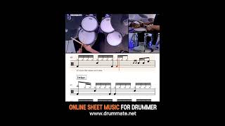 As It Was - PREP  (Harry Styles Cover) | Online Drum Sheet Music #shorts