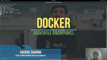 21. Docker (in Hindi) : Dockerfile (Entrypoint)