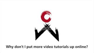 SHIBARI DISCUSSION: Why don't I put more video tutorials online SHIBARI DISCUSSION: Why don't I put more video tutorials online