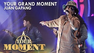 Juan Gapang owns the stage with their version of Tao by Sampaguita | Your Moment