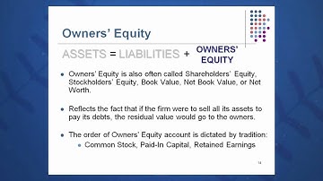 Session 02: Objective 1 - The Balance Sheet