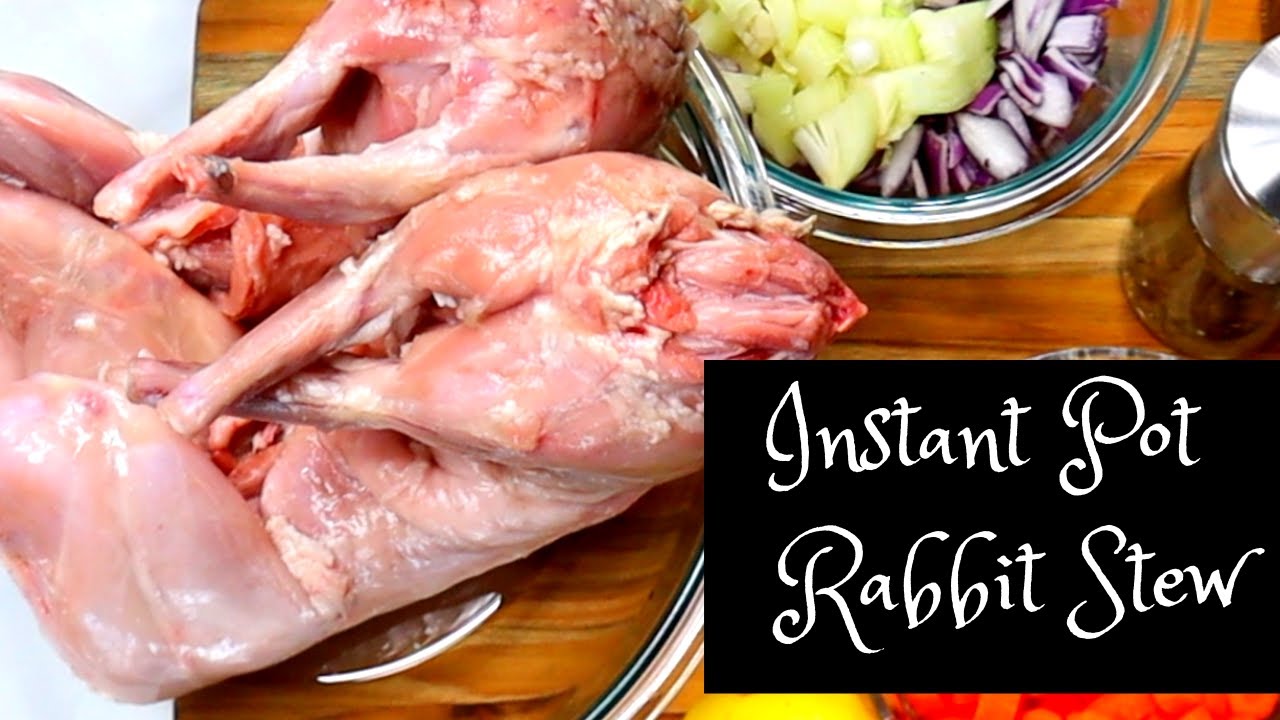 Instant Pot Rabbit Stew - How I Make My Savory Rabbit Stew in the instant  pot - YouTube
