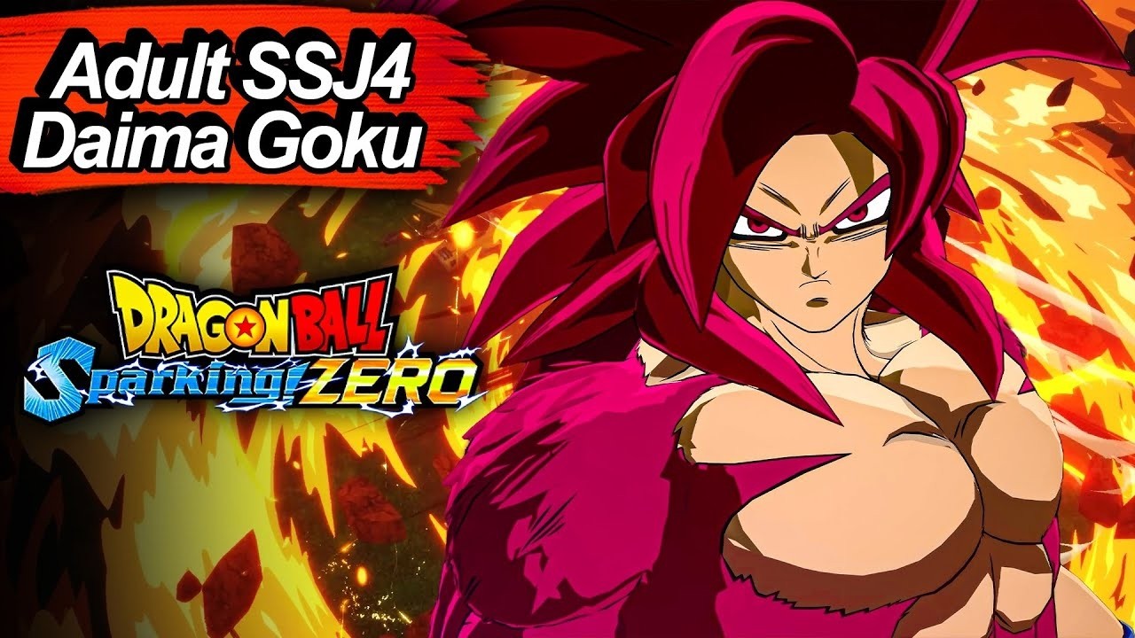 GOKU SSJ4 DE DAIMA EN SPARKING ZERO! Nuevos personajes DLC (Majin Duu, Gomah, Vegeta SSJ3)
