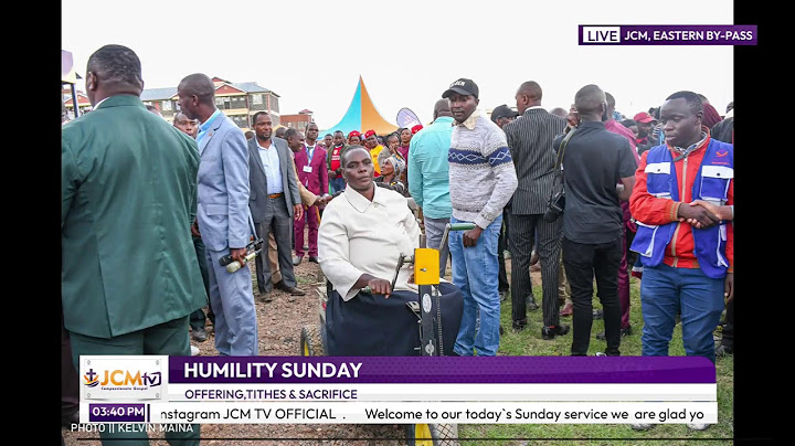 HUMILITY SUNDAY  THEME: DATE WITH MY DESTINY {CHURCH SERVICE}