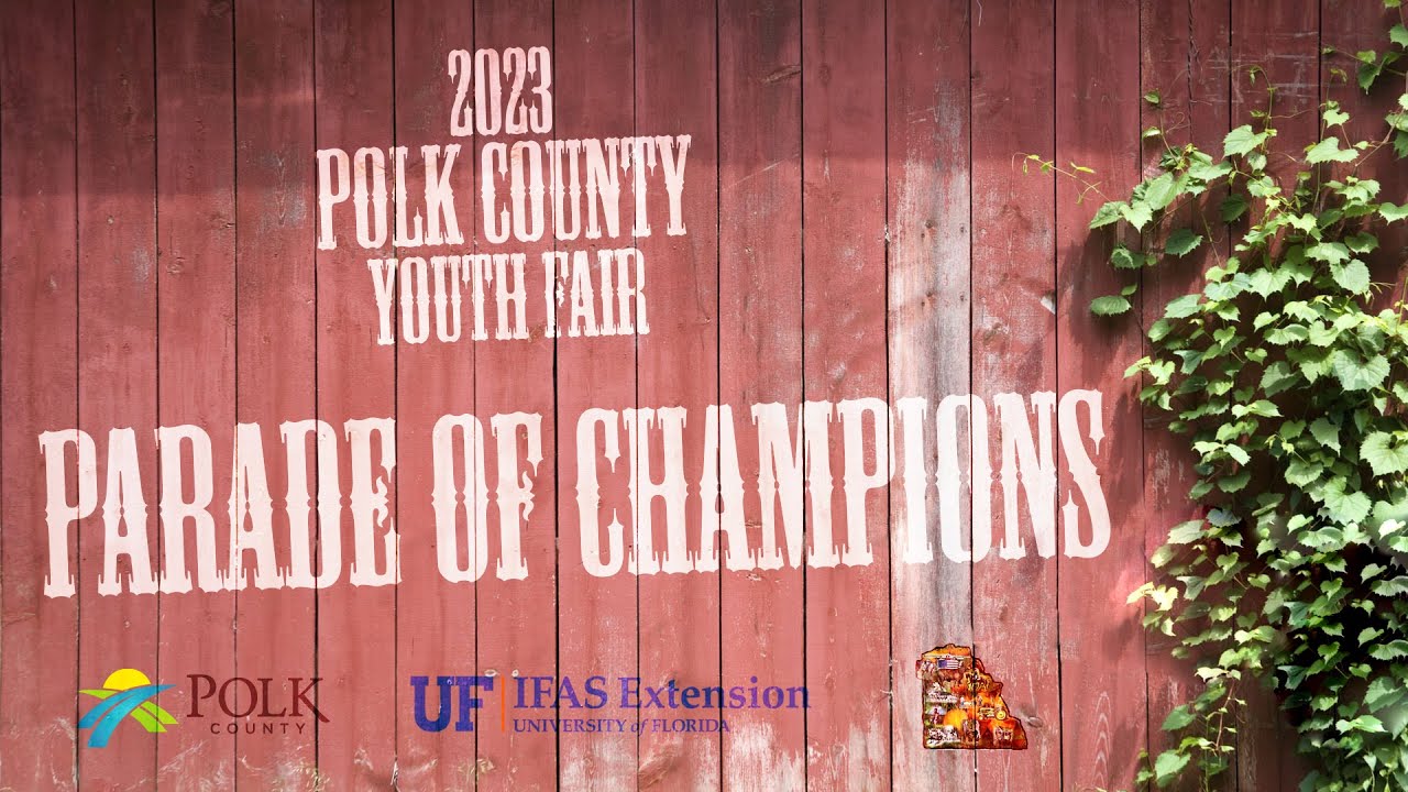 2023 Parade of Champions Polk County Youth Fair YouTube