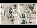 SPRING DECORATING 2022 | SHOPPING FOR PLANTS | SUNROOM AND PORCH DECORATING FOR SPRING