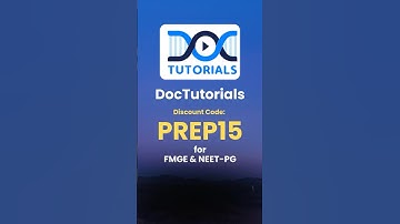 DocTutorials Coupon Code: PREP15 | Best Discount Code for Doctutorials  #doctutorials #discount