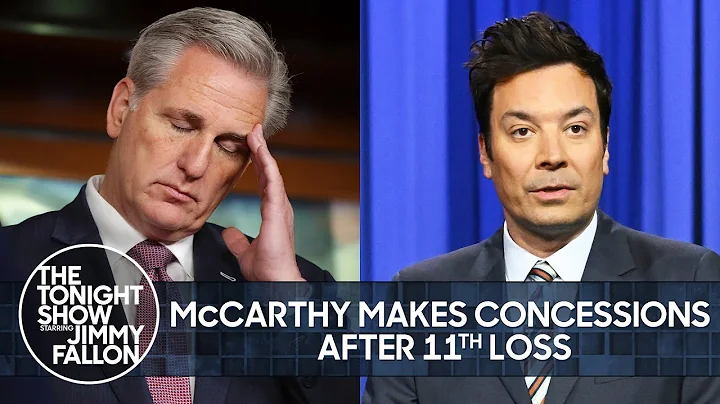 McCarthy Makes Concessions After 11th Loss, Prince...
